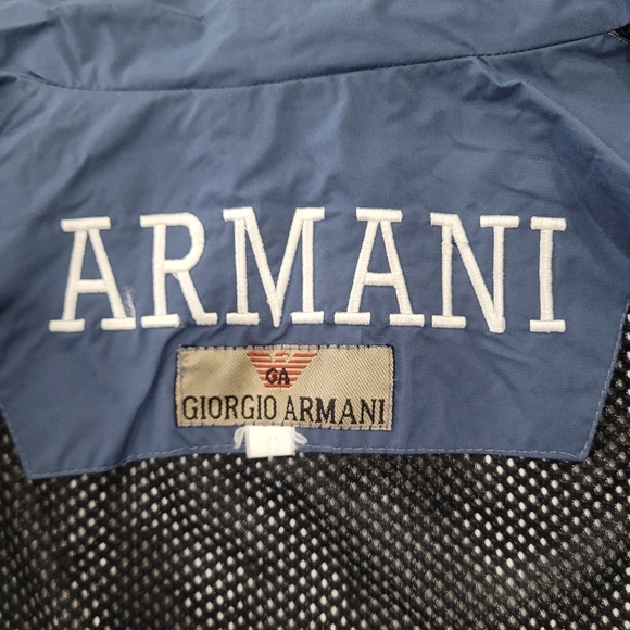 Giorgio Armani full-length zipper jacket - Men's size XL - Picture 7 of 10